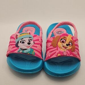 Paw Patrol Pink and Blue Kids Sandals